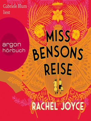 cover image of Miss Bensons Reise (Autorisierte Lesefassung)